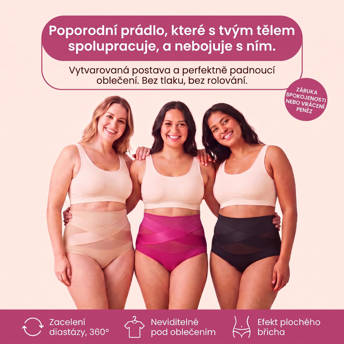 Kerene – Stahovací prádlo s vysokým pasem