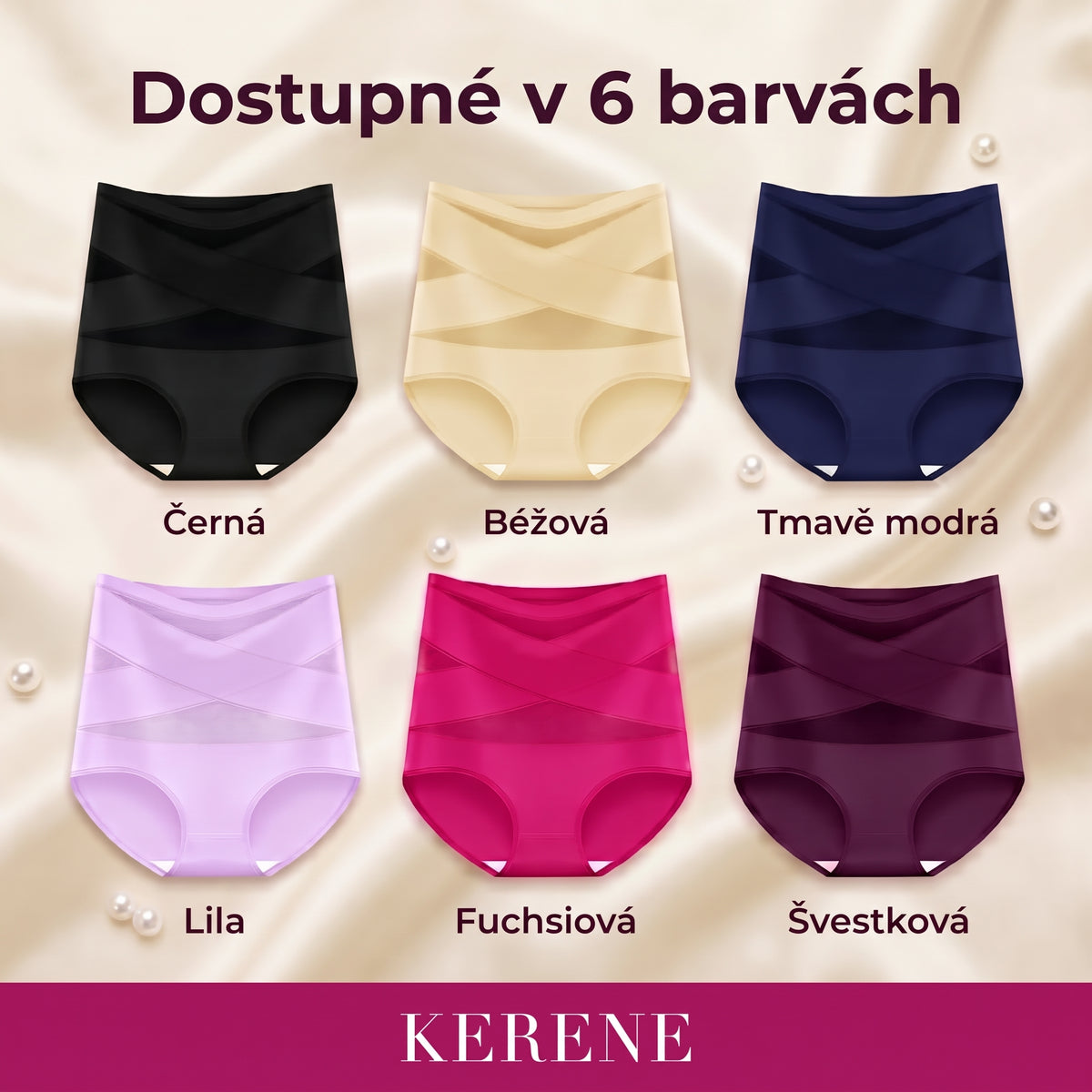 Kerene – Stahovací prádlo s vysokým pasem