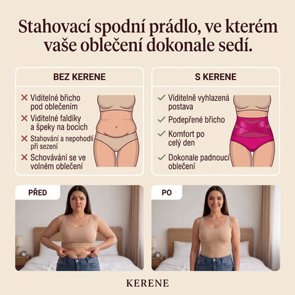 Kerene – Stahovací prádlo s vysokým pasem